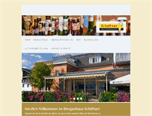 Tablet Screenshot of biergasthaus.at